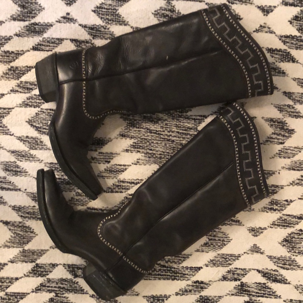 Ariat Sahara Black Boot Size 8.5B